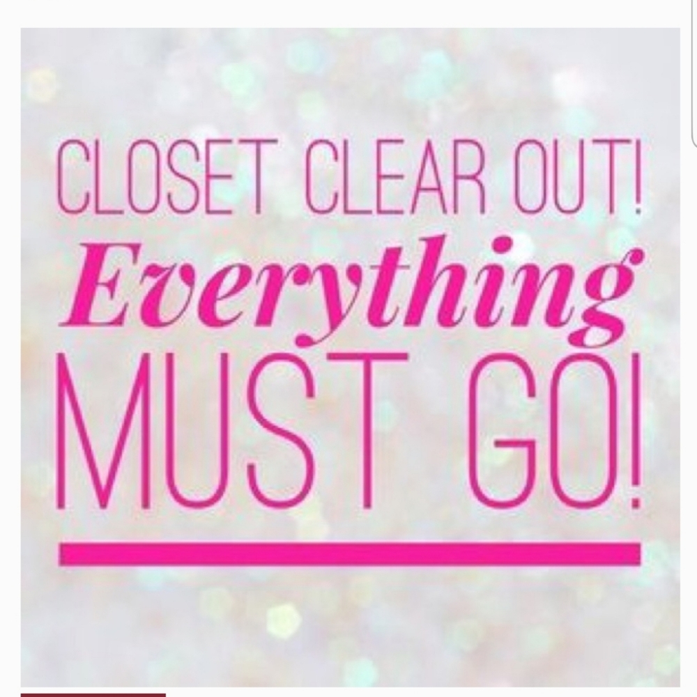 Closet Clean Out!! Make offer!